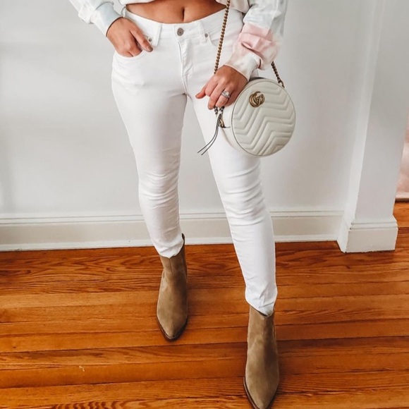 William Rast Denim - William Rast White Perfect Ankle Skinny Jeans